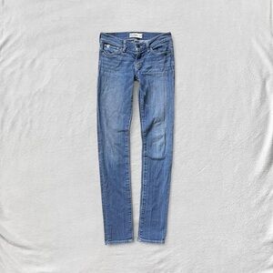 Abercrombie Fitch Kids A&F Super Skinny Low Rise Y2K Jeans, Girls’ 14 Slim